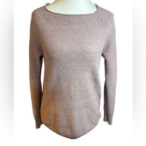 L.L.Bean Women’s Knit Sweater Purple Heather XS Regular